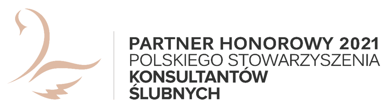 Partner honorowy 2021 Polskiego Stowarzyszenia Konsultantów Ślubnych