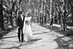 Czarno-białe zdjęcia ślubne